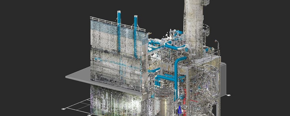 Применение лазерного сканирования при техперевооружении объектов